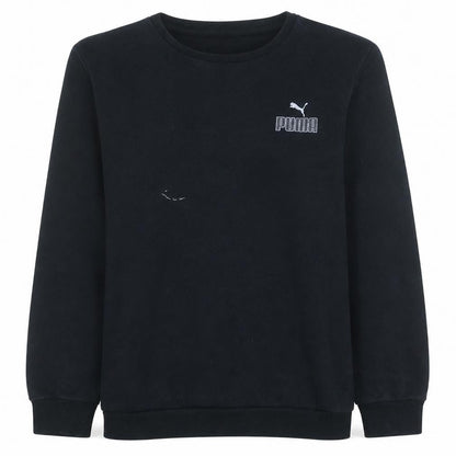 Mens UK Size L PUMA Black Pullover Sweatshirt