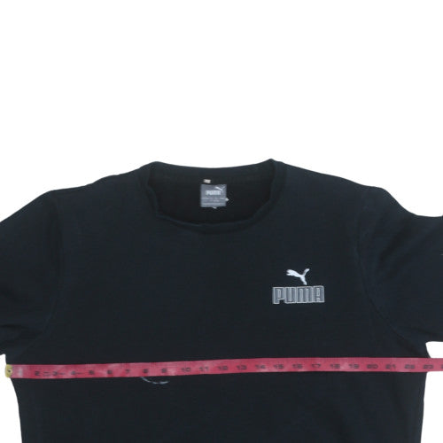 Mens UK Size L PUMA Black Pullover Sweatshirt
