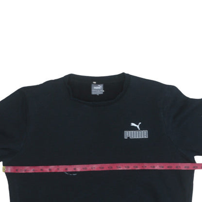 Mens UK Size L PUMA Black Pullover Sweatshirt