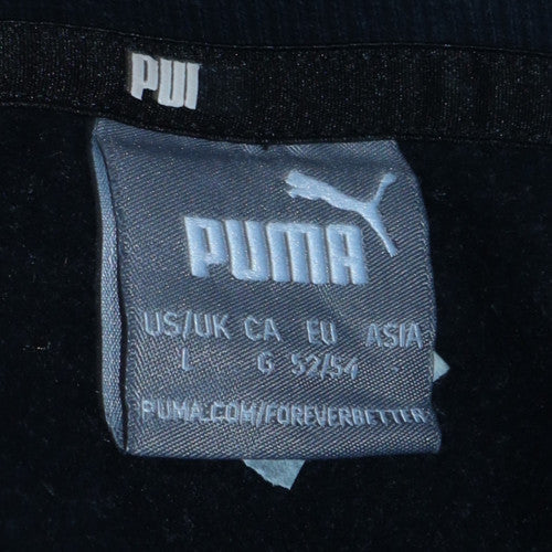 Mens UK Size L PUMA Black Pullover Sweatshirt