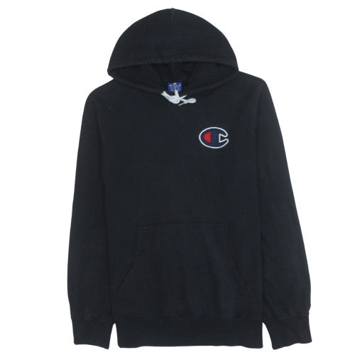 Mens UK Size XL Champion Black Pullover Hoodie