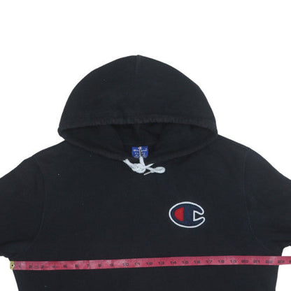 Mens UK Size XL Champion Black Pullover Hoodie