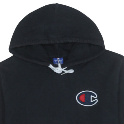 Mens UK Size XL Champion Black Pullover Hoodie