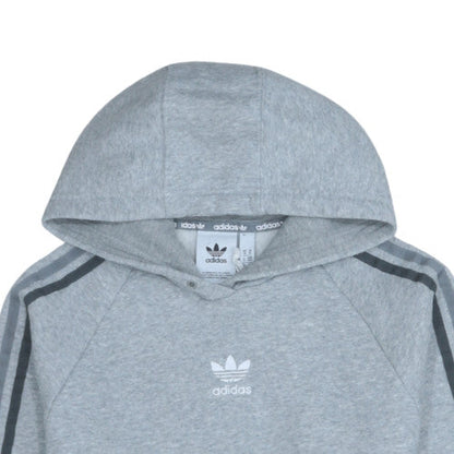 Mens UK Size M adidas Grey Pullover Hoodie