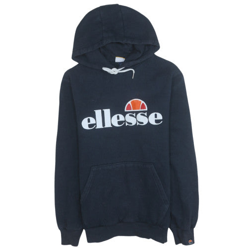 Womens UK Size 12 ellesse Blue Pullover Hoodie