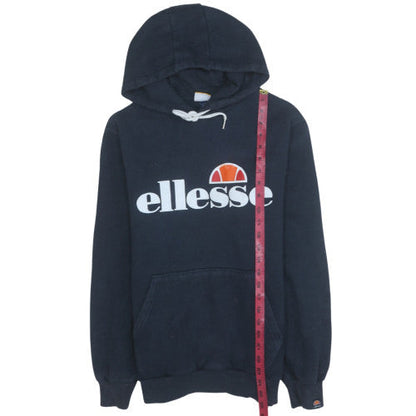 Womens UK Size 12 ellesse Blue Pullover Hoodie