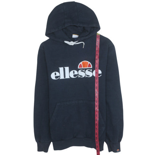 Womens UK Size 12 ellesse Blue Pullover Hoodie