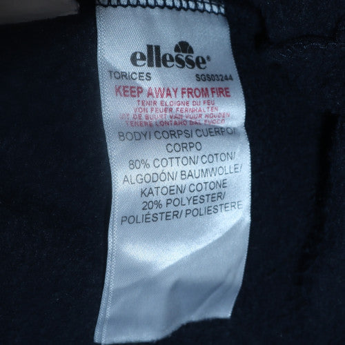 Womens UK Size 12 ellesse Blue Pullover Hoodie