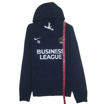 Mens UK Size M Nike Blue Pullover Hoodie