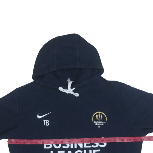 Mens UK Size M Nike Blue Pullover Hoodie