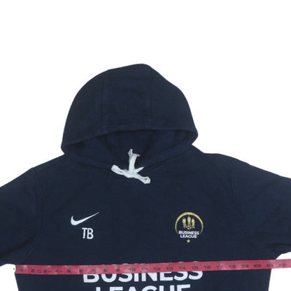Mens UK Size M Nike Blue Pullover Hoodie