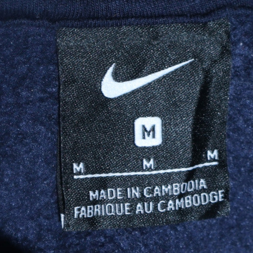 Mens UK Size M Nike Blue Pullover Hoodie