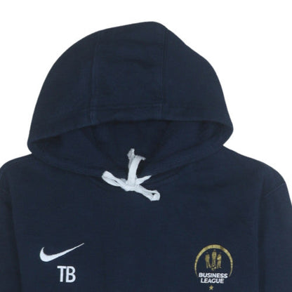 Mens UK Size M Nike Blue Pullover Hoodie
