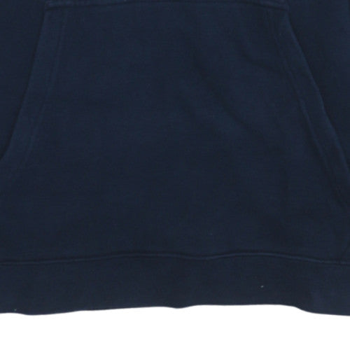 Mens UK Size M Nike Blue Pullover Hoodie