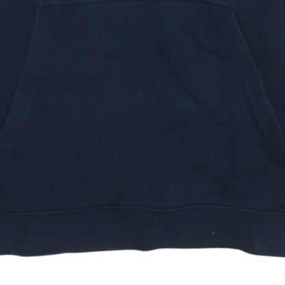 Mens UK Size M Nike Blue Pullover Hoodie