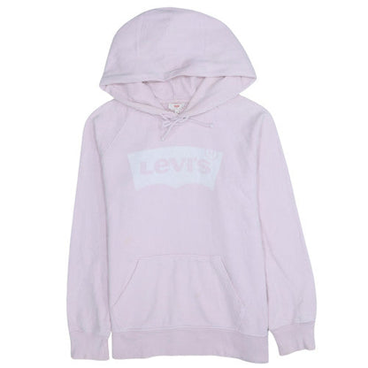 Womens UK Size M Levi's Pink Pullover Hoodie