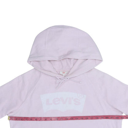 Womens UK Size M Levi's Pink Pullover Hoodie