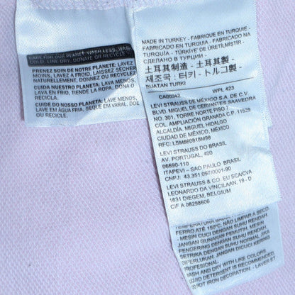 Womens UK Size M Levi's Pink Pullover Hoodie