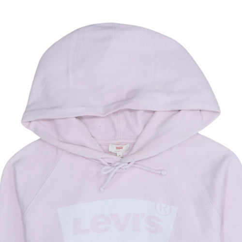 Womens UK Size M Levi's Pink Pullover Hoodie