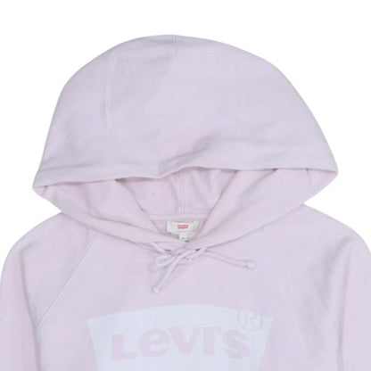 Womens UK Size M Levi's Pink Pullover Hoodie