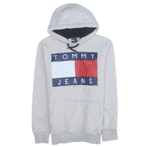 Mens UK Size XL Tommy Hilfiger Grey Pullover Hoodie