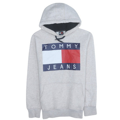 Mens UK Size XL Tommy Hilfiger Grey Pullover Hoodie