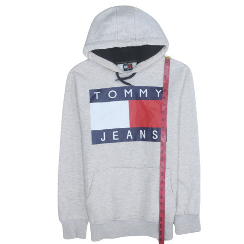 Mens UK Size XL Tommy Hilfiger Grey Pullover Hoodie