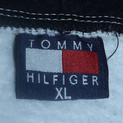 Mens UK Size XL Tommy Hilfiger Grey Pullover Hoodie