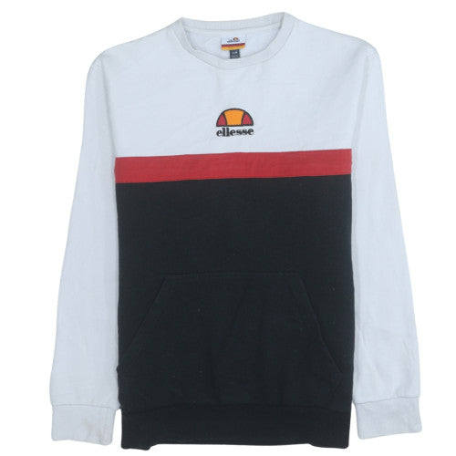 Mens UK Size M ellesse Multicoloured Pullover Sweatshirt