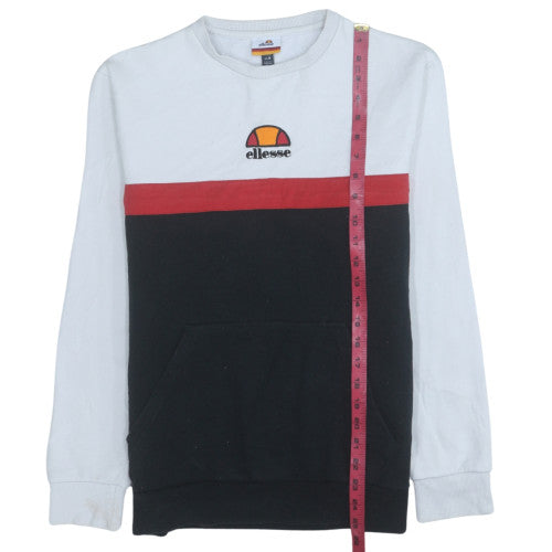 Mens UK Size M ellesse Multicoloured Pullover Sweatshirt