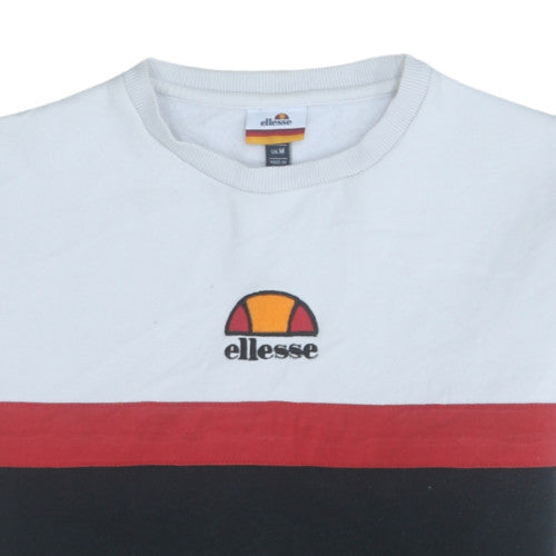 Mens UK Size M ellesse Multicoloured Pullover Sweatshirt