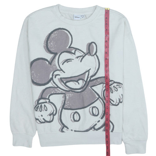 Womens UK Size S Primark White Pullover Sweatshirt