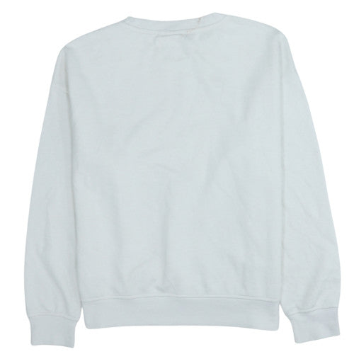 Womens UK Size S Primark White Pullover Sweatshirt