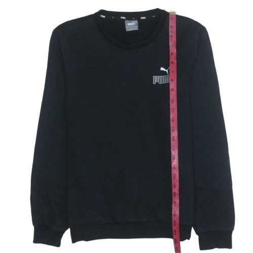 Mens UK Size S PUMA Black Pullover Sweatshirt