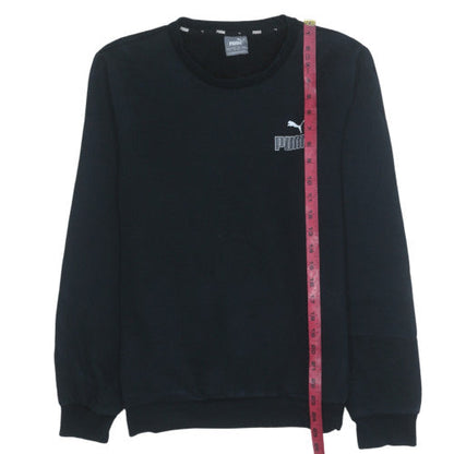 Mens UK Size S PUMA Black Pullover Sweatshirt