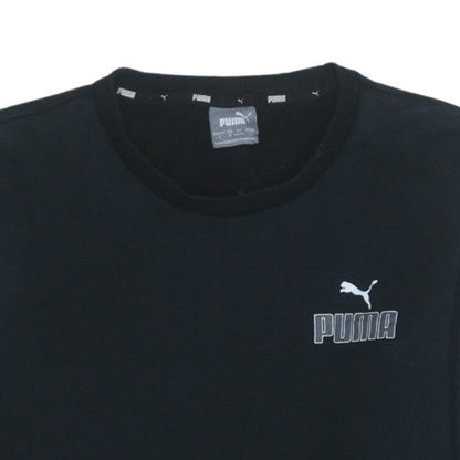Mens UK Size S PUMA Black Pullover Sweatshirt