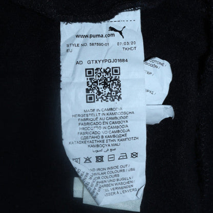 Mens UK Size S PUMA Black Pullover Sweatshirt
