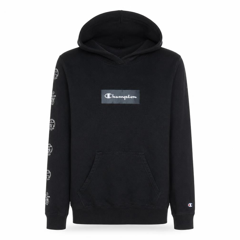 Mens UK Size S Champion Black Pullover Hoodie