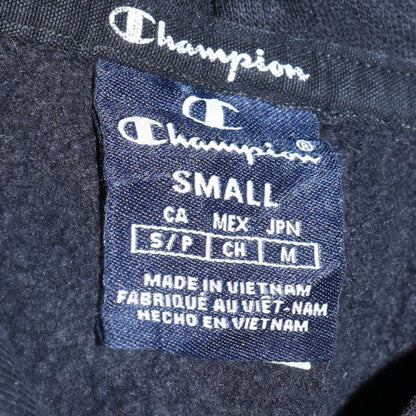 Mens UK Size S Champion Black Pullover Hoodie