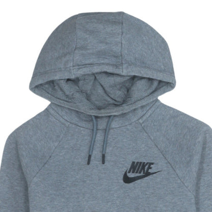 Mens UK Size XS Nike Grey Pullover Hoodie