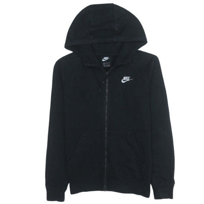 Mens UK Size XS Nike Black Full Zip Hoodie