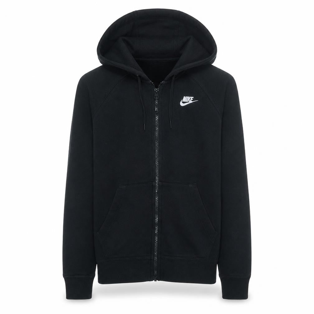 Mens UK Size XS Nike Black Full Zip Hoodie