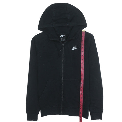 Mens UK Size XS Nike Black Full Zip Hoodie