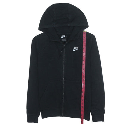 Mens UK Size XS Nike Black Full Zip Hoodie
