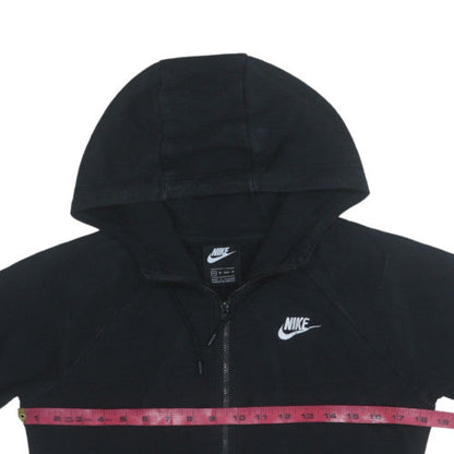 Mens UK Size XS Nike Black Full Zip Hoodie