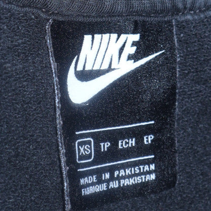 Mens UK Size XS Nike Black Full Zip Hoodie