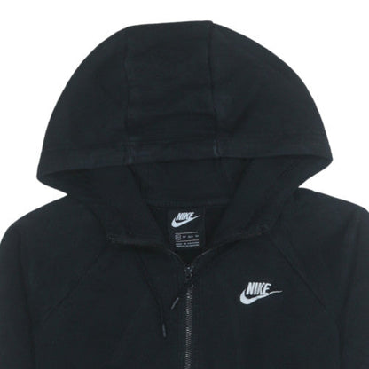 Mens UK Size XS Nike Black Full Zip Hoodie