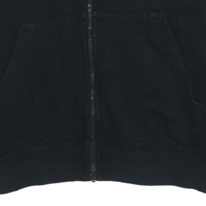 Mens UK Size XS Nike Black Full Zip Hoodie