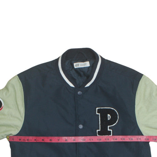 Teens UK Size 164 H&M Blue Varsity Jacket