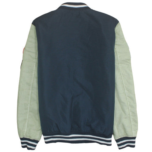 Teens UK Size 164 H&M Blue Varsity Jacket